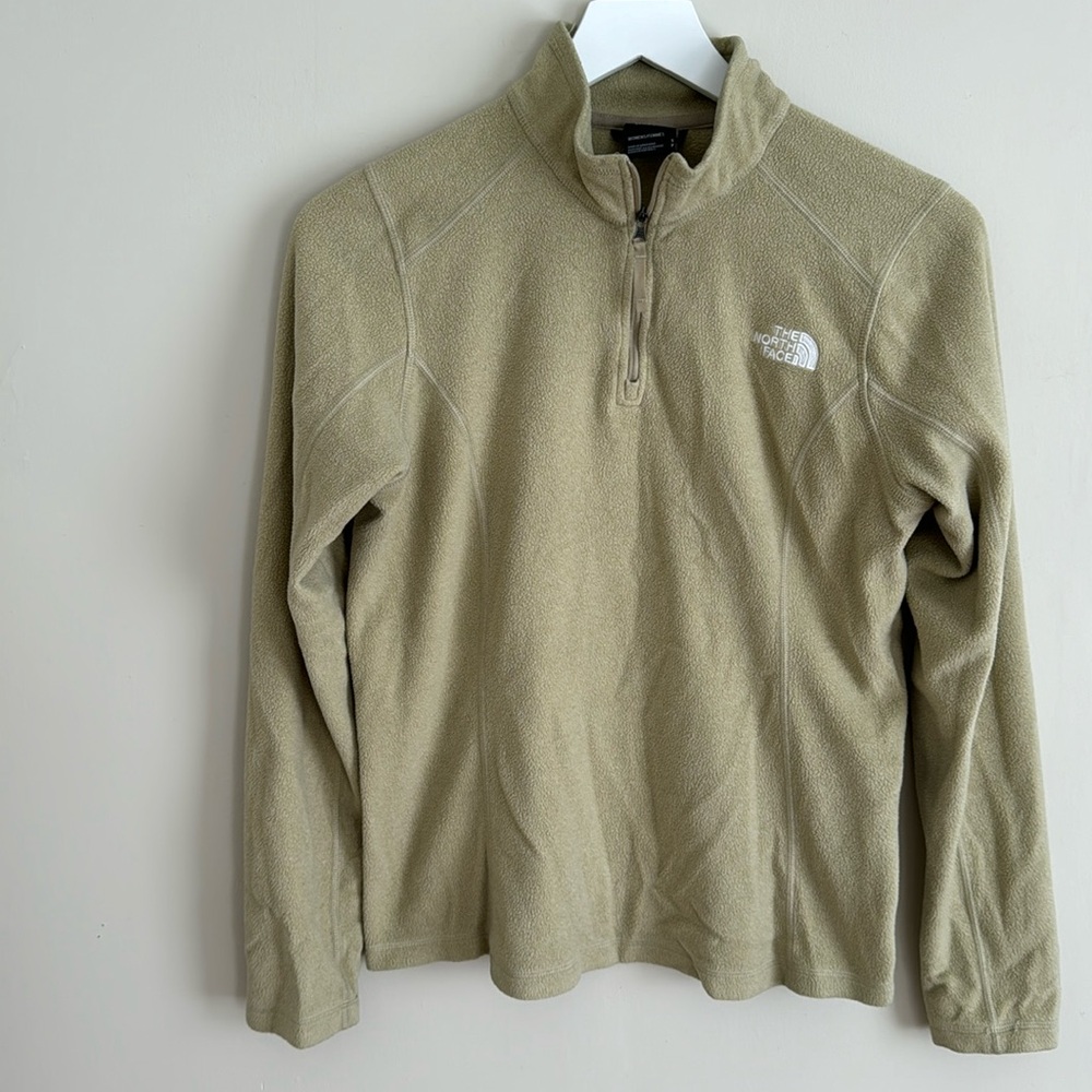 The North Face 1/4 zip. Size small.